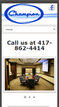 Mobile Screenshot of champclean.com
